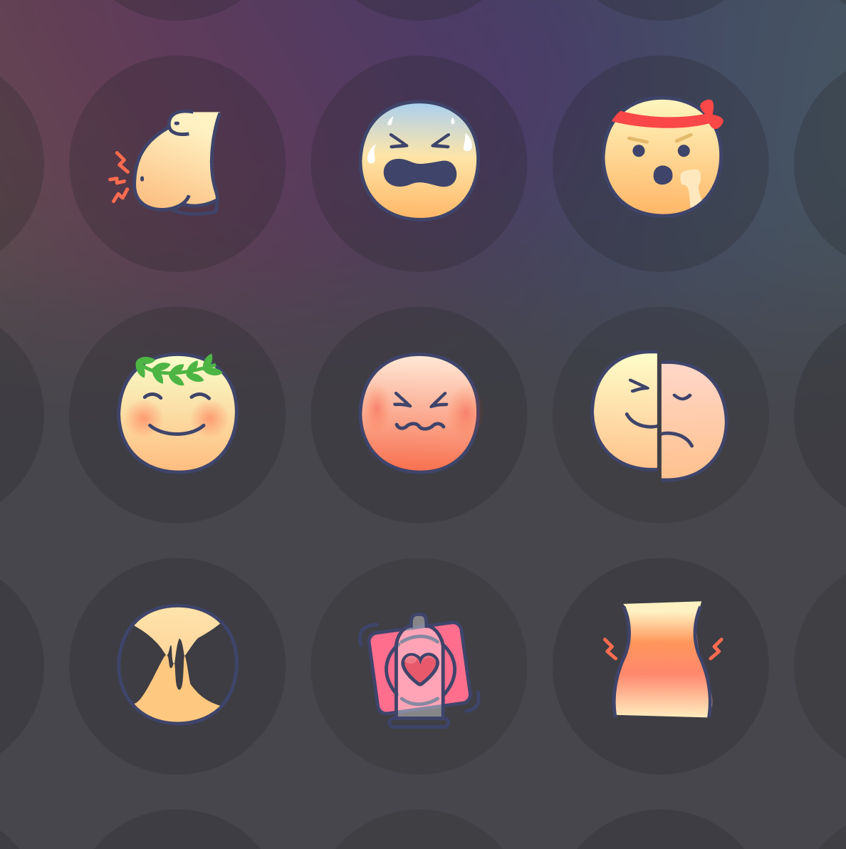 Women Health Icon Pack
